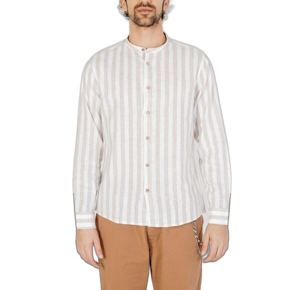 Camicia Hamaki-Ho CE1258H - 55% Lino, 45% Cotone, Tessuto Pregiato, Rivenditore Autorizzato - Foto 10